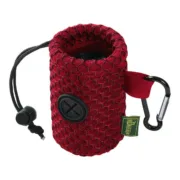 Dispensador de Sacos para Cães Hunter Vermelho Porta-sacos Leggings Animais de Estimação - nacloset