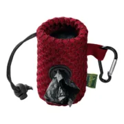 Dispensador de Sacos para Cães Hunter Vermelho Porta-sacos Leggings Animais de Estimação - nacloset 2