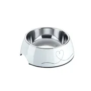 Comedouro para Cão Hunter Valencia Branco 350 ml Animais de Estimação - nacloset