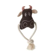 Brinquedo para cães Hunter Nebraska Castanho Vaca Animais de Estimação - nacloset