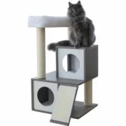 Arranhador para Gatos Kerbl Cinzento Branco/Preto Sisal Animais de Estimação - nacloset 2