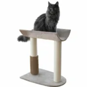 Árvore de arranhar para gatos Kerbl Taupe Sisal Animais de Estimação - nacloset 2