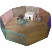 Jaula Kerbl 34 x 23 cm Metal Aço inoxidável 8 Peças Animais de Estimação - nacloset