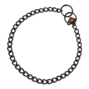 Coleira para Cães Hs Sprenger Preto 2,5 mm Elos Curto (45cm) Animais de Estimação - nacloset