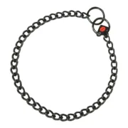 Coleira para Cães Hs Sprenger Preto 2,5 mm Elos Curto (55 cm) Animais de Estimação - nacloset