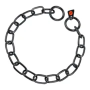 Coleira para Cães Hs Sprenger Preto 3 mm Elos Semicomprido (55 cm) Animais de Estimação - nacloset