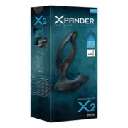 Massajador de Próstata Xpander X2 Silicone Noir Joydivision 5152800000 (10,5 cm) (Preto) Consoladores - nacloset 2
