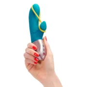 Vibrador Dupla Estimulação Fun Factory Amorino Azul Sexshop - nacloset 2