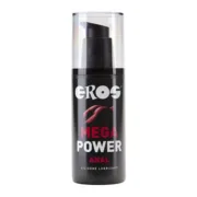 Lubrificante Íntimo à Base de Silicone Eros Mega Power Anal (125 ml) Lubrificantes anais à base de silicone - nacloset