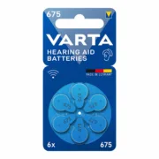Pilha para aparelho auditivo Varta Hearing Aid 675 PR44 6 Unidades Cintos Vibratórios e Eletroestimuladores - nacloset