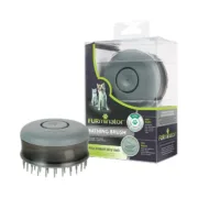 Escova Furminator Bathing Gato Preto Animais de Estimação - nacloset