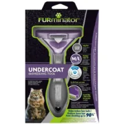 Escova Furminator FUR151357 Gato Grande Preto Violeta Animais de Estimação - nacloset 2