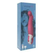 Vibrador de Ponto G Satisfyer Vibes Petting Hippo Vermelho Sexshop - nacloset 2