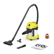 Aspirador em seco e húmido Kärcher WD 3 S 1000 W 15 L Aspiradores e robôs - nacloset