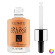 Base de Maquilhagem Fluida Hd Liquid Coverage Foundation Catrice Cosmética - nacloset