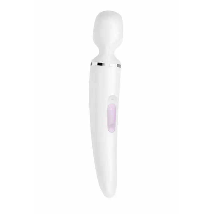 Massageador Varinha Satisfyer Wand-er Woman Branco XXL Sexshop - nacloset 2