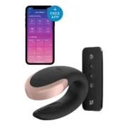 Vibrador Dupla Estimulação Love Satisfyer Double Love Sexshop - nacloset
