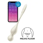Vibrador de Ponto G Satisfyer Branco Sexshop - nacloset