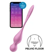 Exercitador de Chão Pélvico Satisfyer Silicone Bolas chinesas - nacloset 2