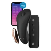 Vibrador Satisfyer Little Secret Panty Preto Sexshop - nacloset