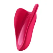 Vibrador High Fly Finger Satisfyer 4004129 Vermelho Cor de Rosa Sexshop - nacloset