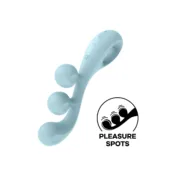 Vibrador Satisfyer Tri Ball 2 Azul Sexshop - nacloset 2