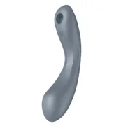 Succionador de clítoris Satisfyer Curvy Trinity 1 Cinzento Sexshop - nacloset