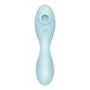 Succionador de clítoris Satisfyer Cruvy Trinity 5+ Azul Sexshop - nacloset 2