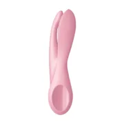 Vibrador de Ponto G Satisfyer Threesome 1 Cor de Rosa Massagem Erótica - nacloset 2