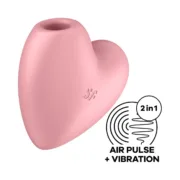 Vibrador Satisfyer Cor de Rosa Sexshop - nacloset