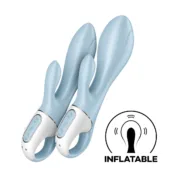 Vibrador Dupla Estimulação Satisfyer Azul Sexshop - nacloset 2