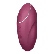 Massajador Satisfyer Tap & Climax Vermelho Massagem Erótica - nacloset