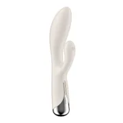 Vibrador Dupla Estimulação Satisfyer Spinning Rabbit 1 Branco Sexshop - nacloset