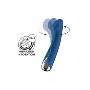 Vibrador de Ponto G Satisfyer Spinning G-Spot 1 Azul 23,5 x 11,7 x 7,5 cm Sexshop - nacloset 2