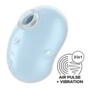 Succionador de clítoris Satisfyer Azul Sexshop - nacloset 2