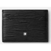 Porta-Cartões Montblanc 130930 Pele Preto 9,7 x 3,4 x 12,7 cm Acessórios de Moda - nacloset