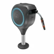 Porta-mangueira Gardena RollUp Ø 13 mm Madeira Plástico Automático De solo 15 m Casa | Jardim - nacloset