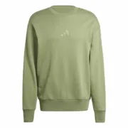 Polar sem Capuz Homem Adidas All Szn French Terry Crew Verde L Moda | Acessórios - nacloset