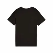 Camisola de Manga Curta Infantil Puma Graphics Preto Moda | Acessórios - nacloset 2