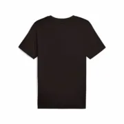 Camisola de Manga Curta Homem Puma Graphics Preto Moda | Acessórios - nacloset 2