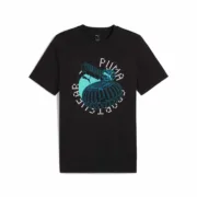 Camisola de Manga Curta Homem Puma Puma Graphics Execution Tee Moda | Acessórios - nacloset