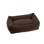 Cama para cão Hunter Belluno Castanho 80×60 cm Animais de Estimação - nacloset