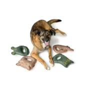 Brinquedo para cães Hunter Tough Tundra Verde Rato Animais de Estimação - nacloset 2