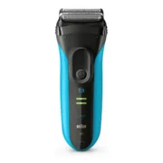 Barbeador elétrico Braun 3040s Azul Depilação e acessórios para barbear - nacloset 2