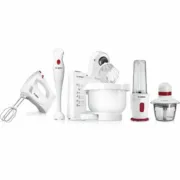 Batedeira de Mão Multifunções com Acessórios BOSCH MSMP100 Branco 350 W Batedeiras - nacloset