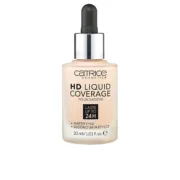 Base de Maquilhagem Fluida Hd Liquid Coverage Foundation Catrice Cosmética - nacloset 2