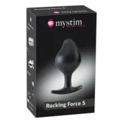 Plug Anal Rocking Force Mystim 5 Preto (9,5 cm) Consoladores - nacloset 2
