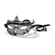 Máscara La Madame Mystim Preto Bondage - nacloset