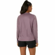 Camisa de Manga Comprida Mulher Asics Core Ls Top Cor de Rosa Ameixa Moda | Acessórios - nacloset 2