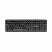 Teclado Tacens AK0ES Preto Qwerty espanhol QWERTY Informática | Gaming - nacloset